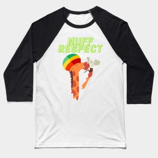 Nuff' respect giraffe Baseball T-Shirt
